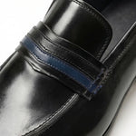 Load image into Gallery viewer, Velthier Penny Loafer - Black
