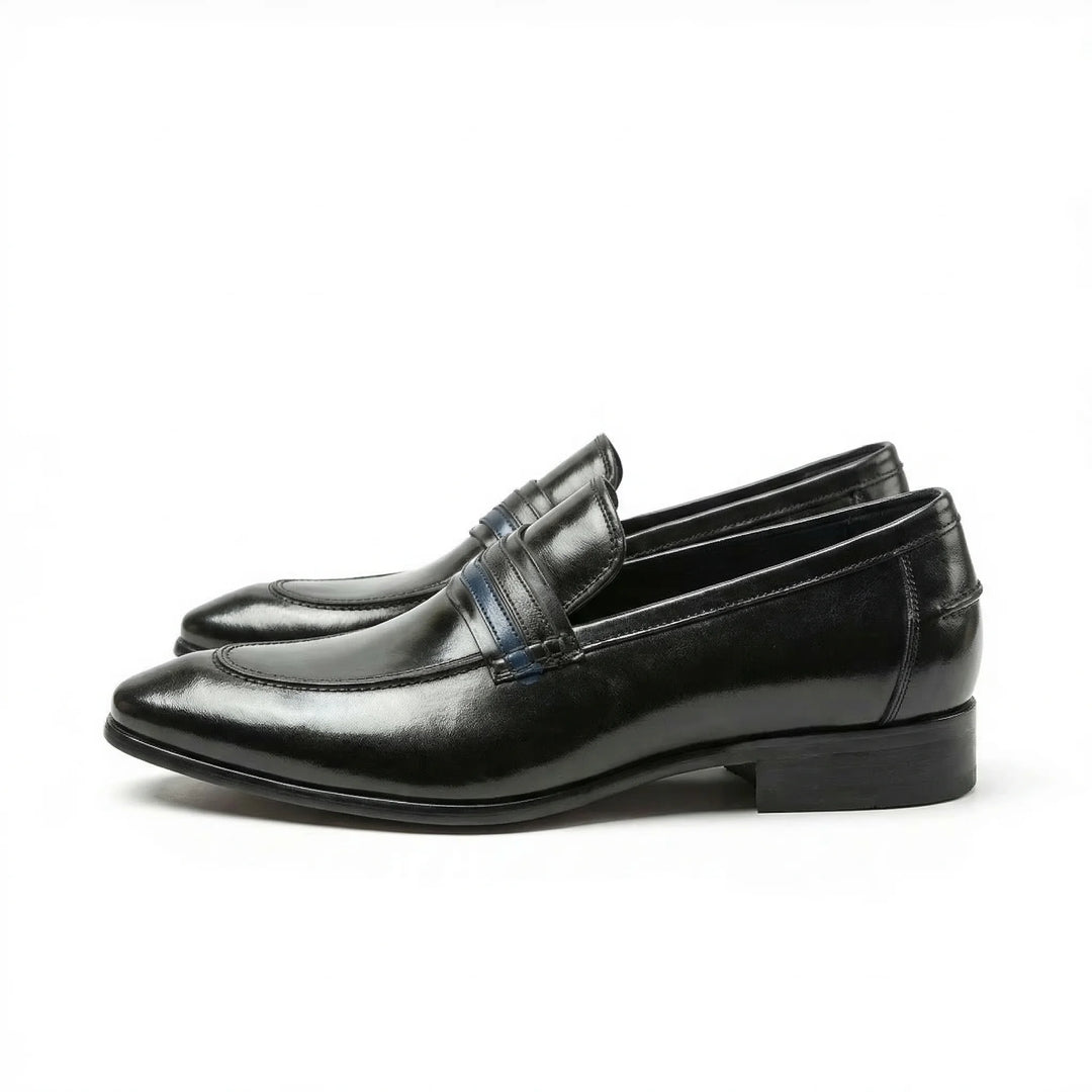 Velthier Penny Loafer - Black
