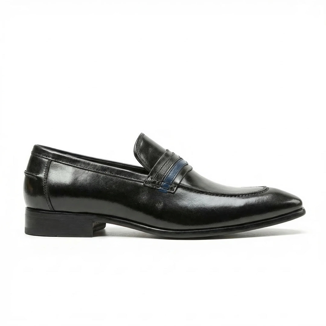Velthier Penny Loafer - Black