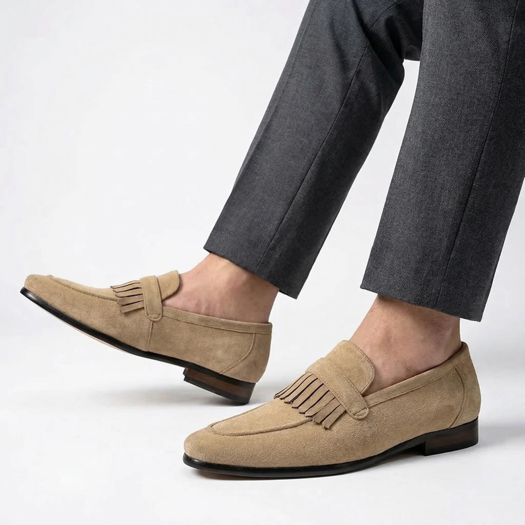 Dalmeri Kilt Loafer - Khaki
