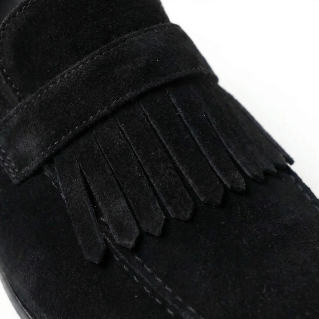 Dalmeri Kilt Loafer - Black