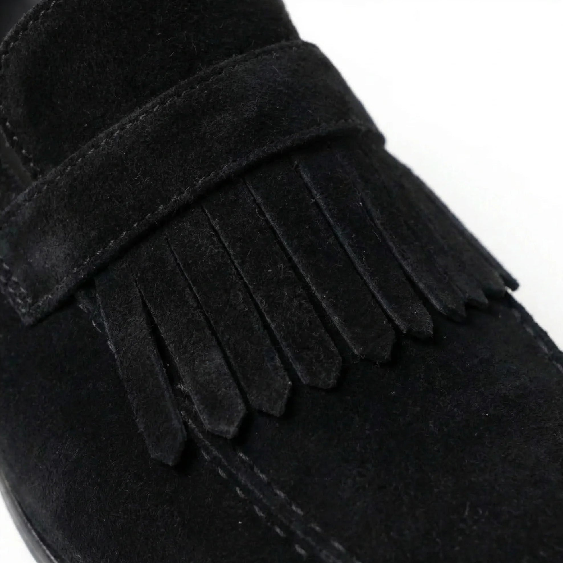 Dalmeri Kilt Loafer - Black
