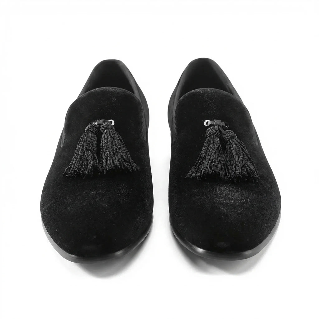 Noctis Tassel Loafer - Black