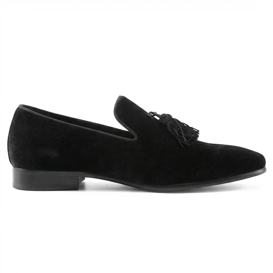 Noctis Tassel Loafer - Black