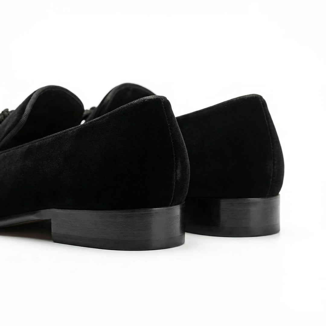 Noctis Tassel Loafer - Black