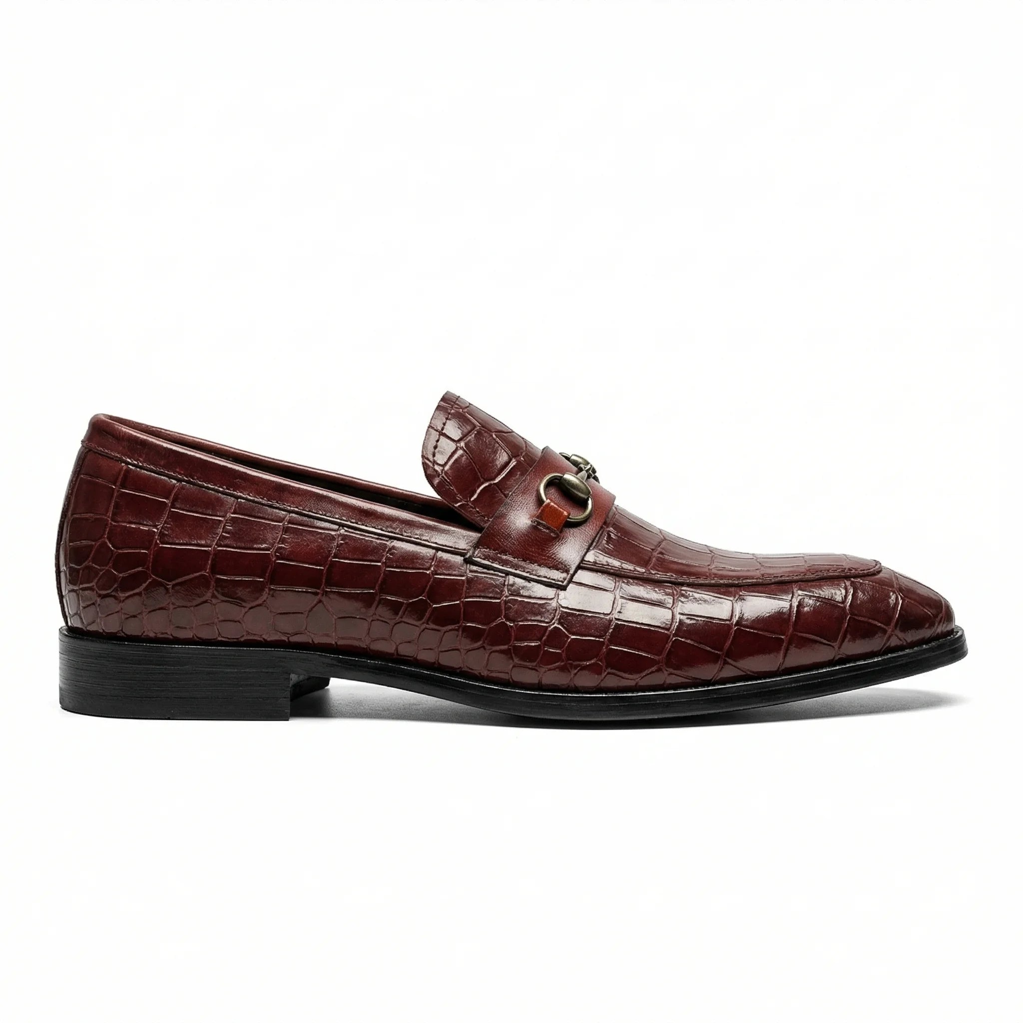 Corvane Horsebit Loafer - Red