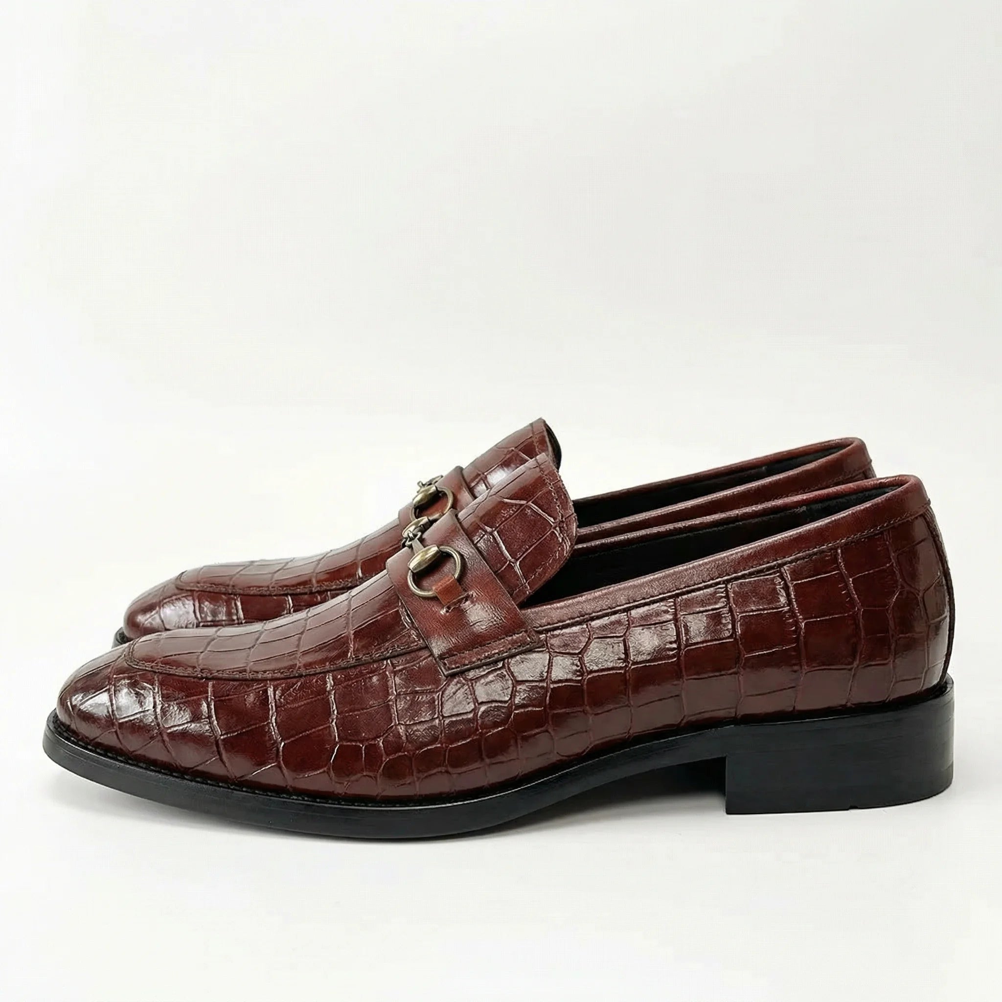Corvane Horsebit Loafer - Red