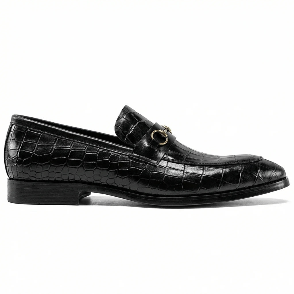 Corvane Horsebit Loafer - Black