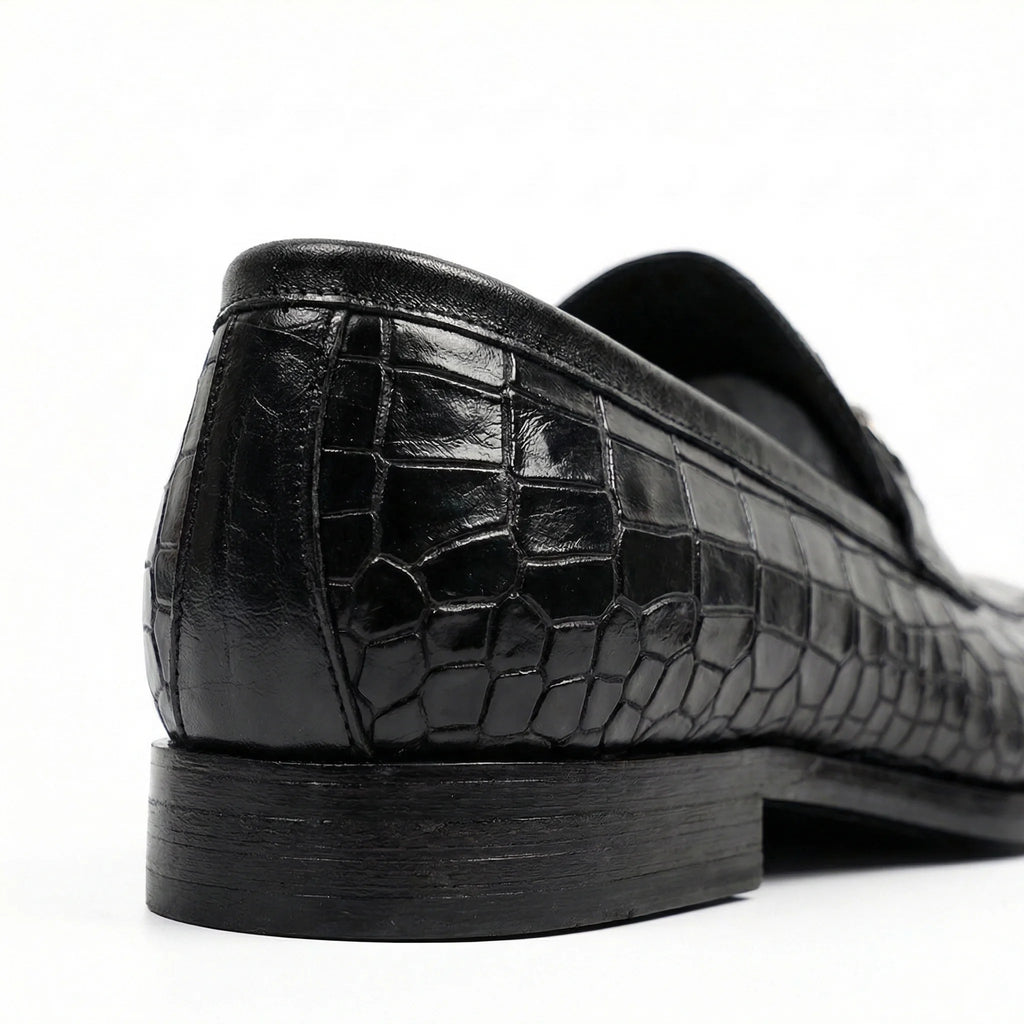 Corvane Horsebit Loafer - Black