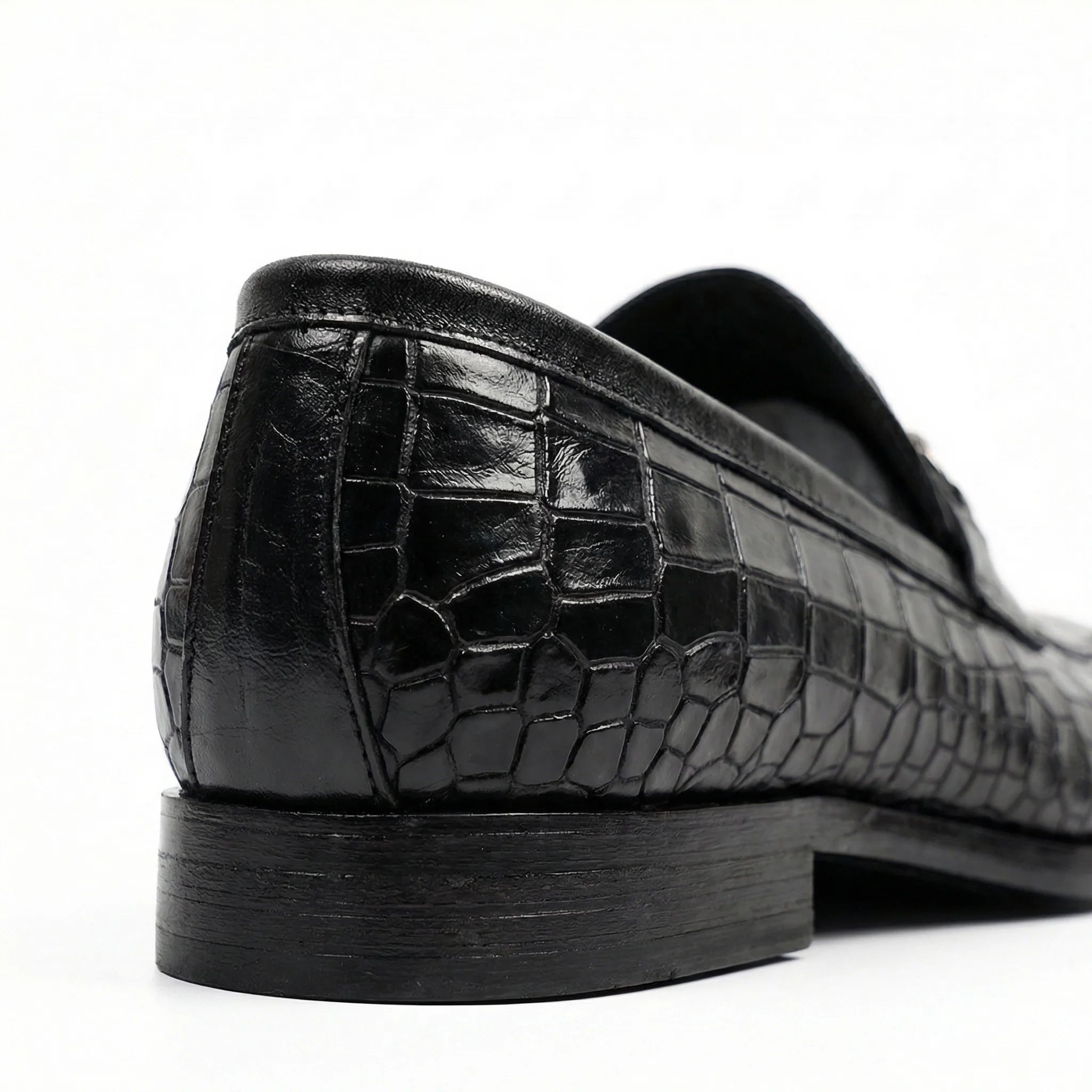 Corvane Horsebit Loafer - Black