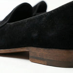 Load image into Gallery viewer, Corvelli Belgian Suede Loafers - Black
