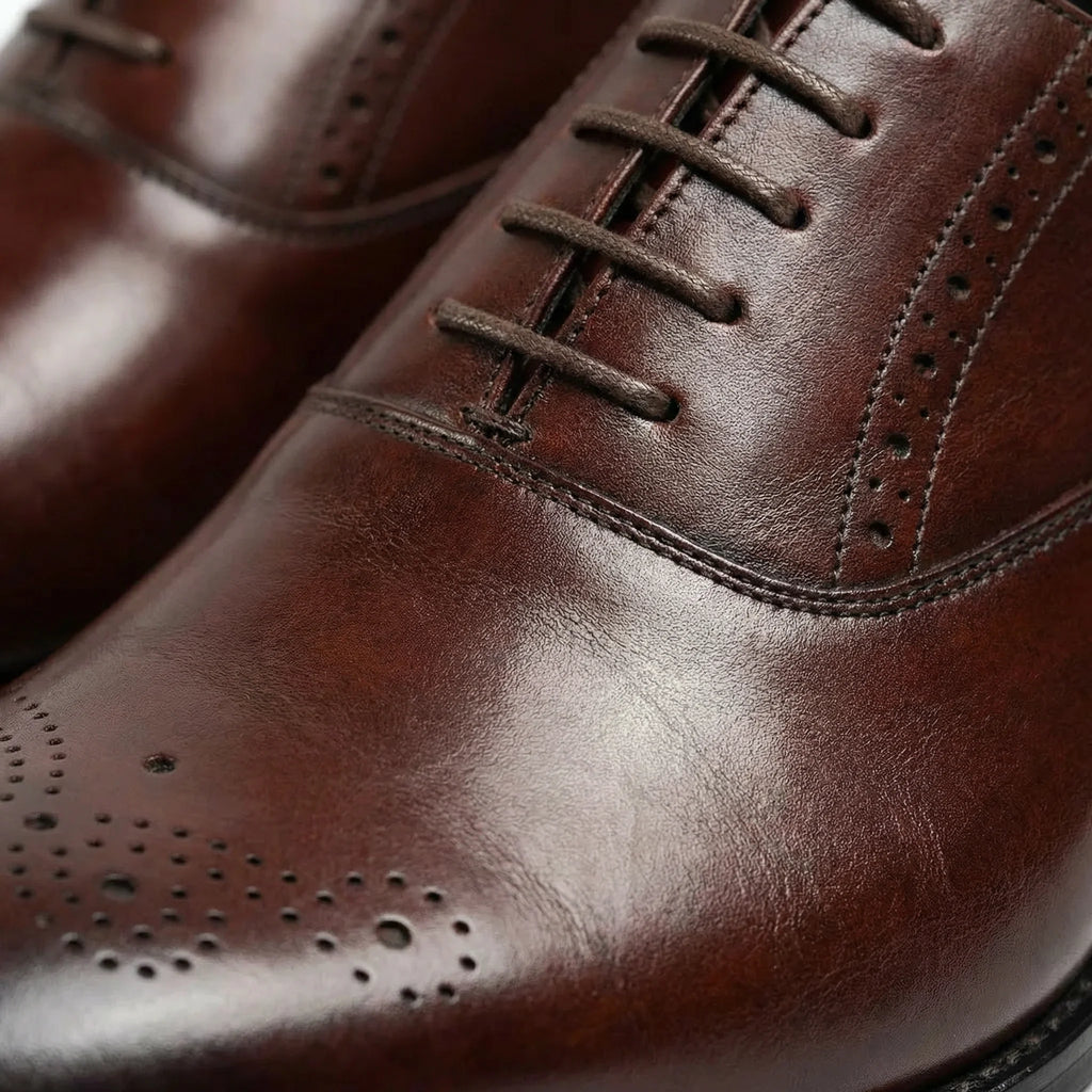 Mervelle Oxford Semi Brogue - Red