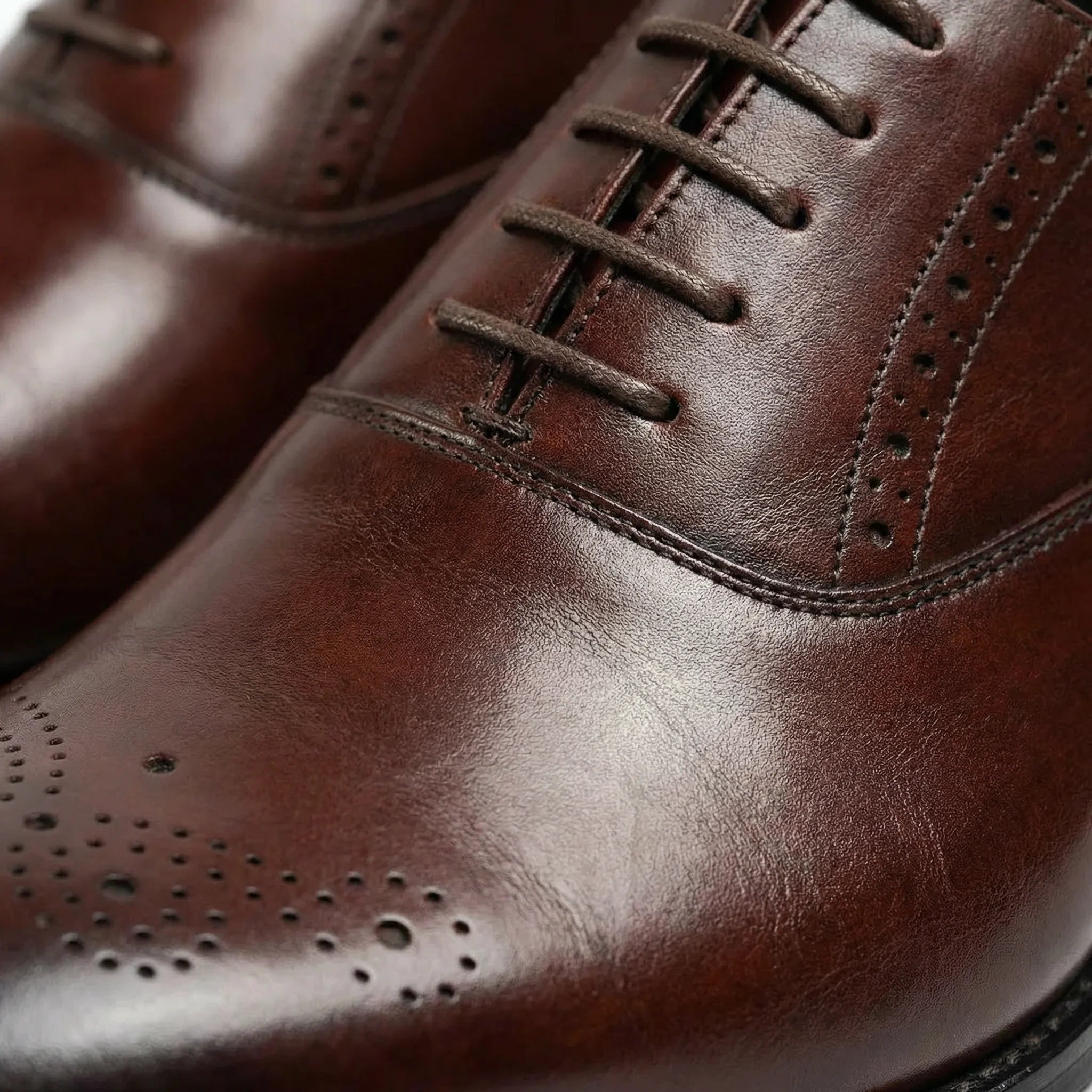 Mervelle Oxford Semi Brogue - Red