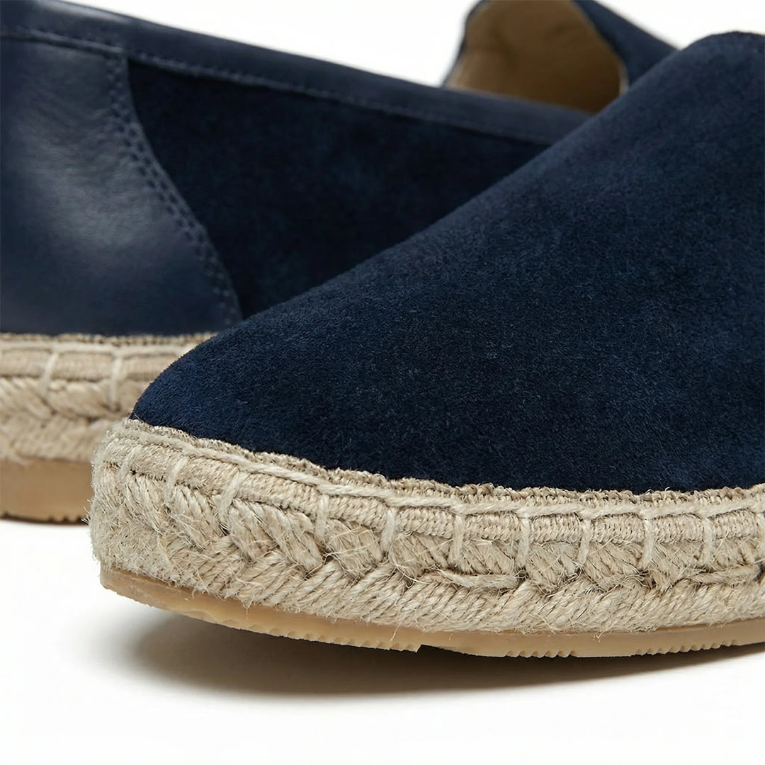 Corsini Espadrille Loafer - Navy Blue