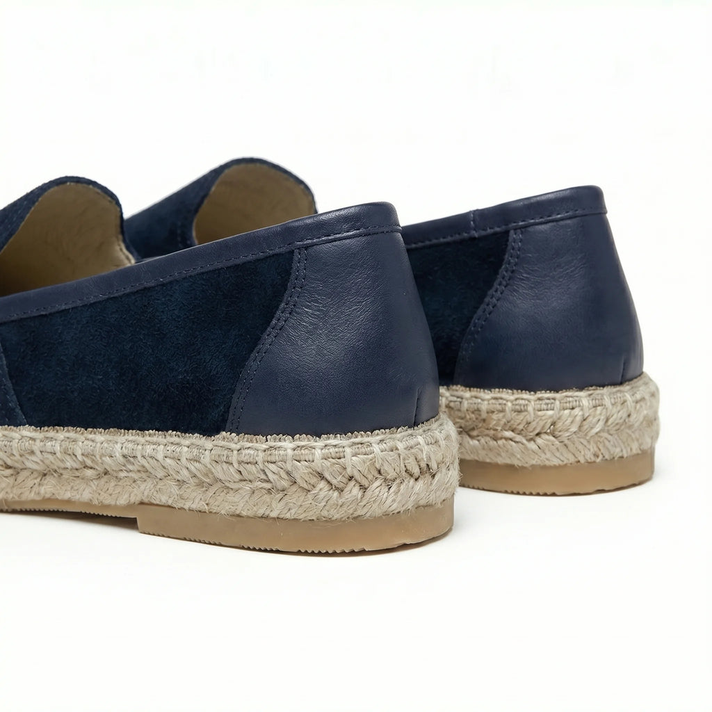 Corsini Espadrille Loafer - Navy Blue