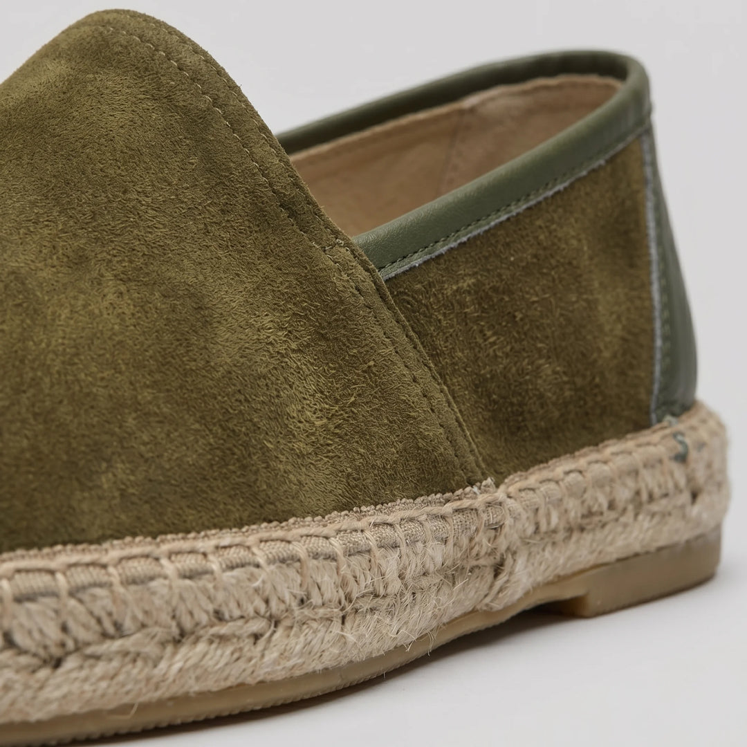 Corsini Espadrille Loafer – Olive Green