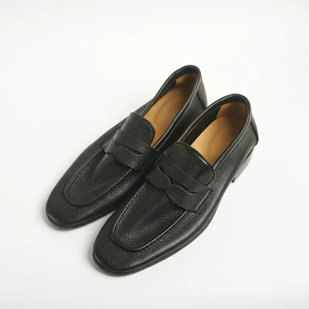 Valerio Penny Loafer - Black