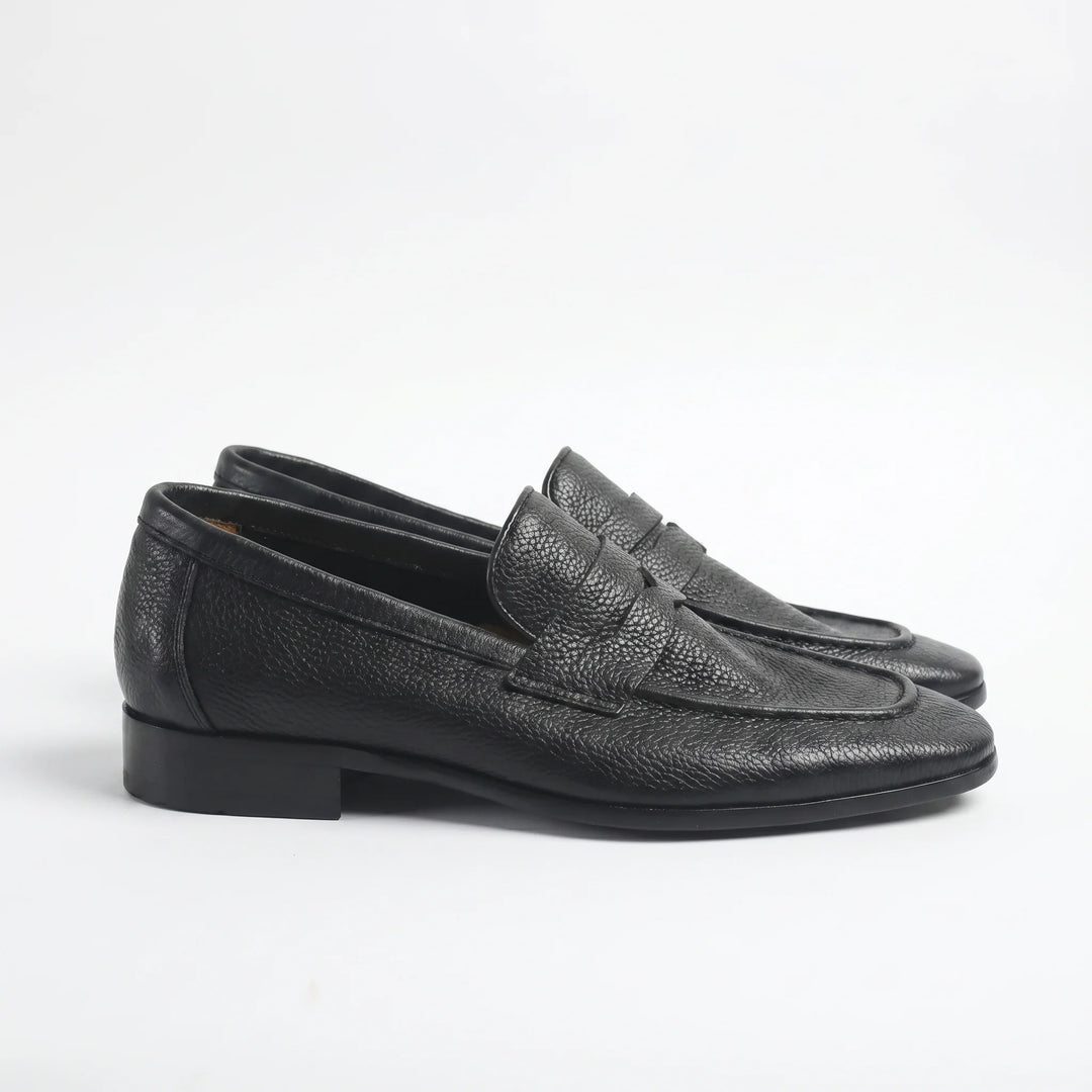 Valerio Penny Loafer - Black