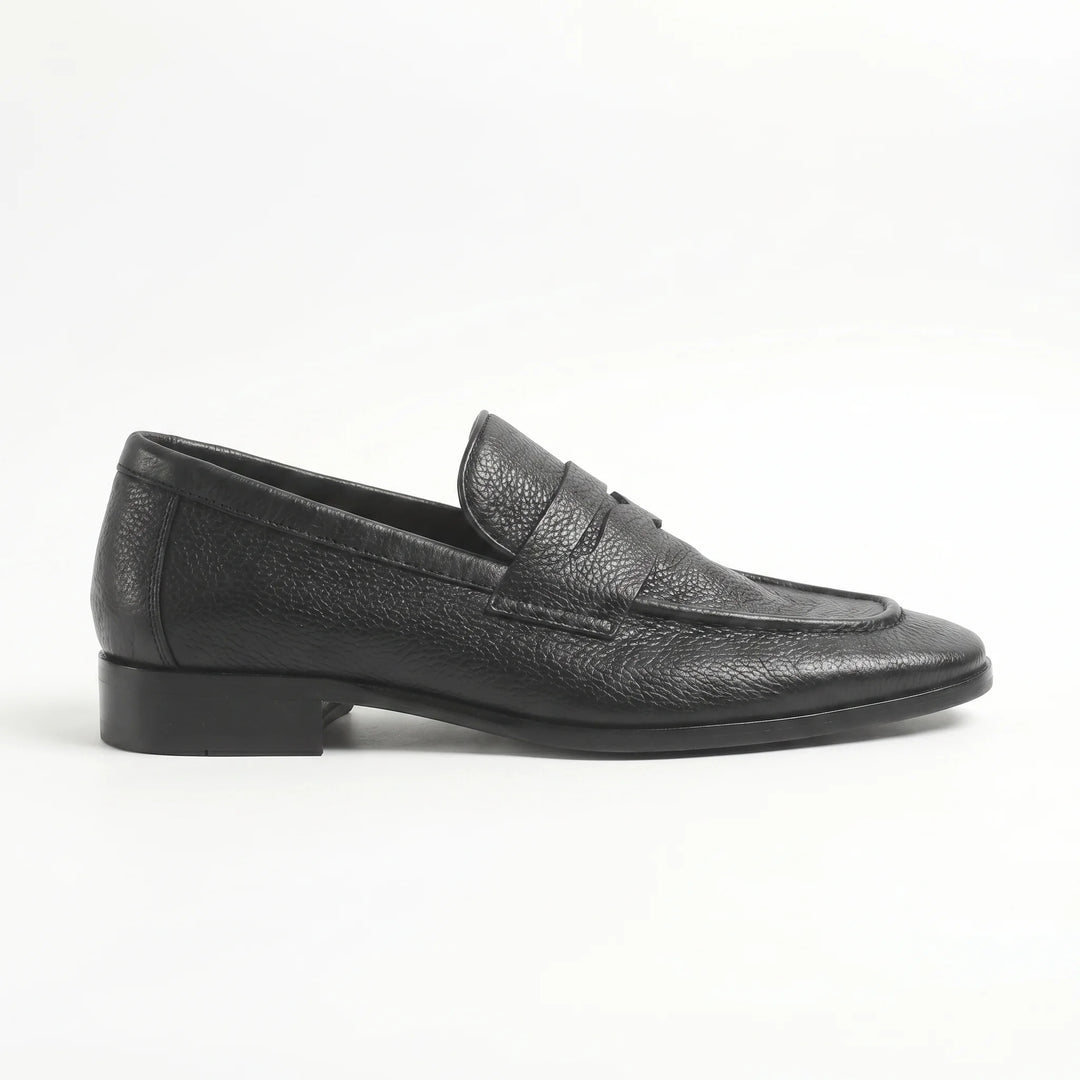 Valerio Penny Loafer - Black