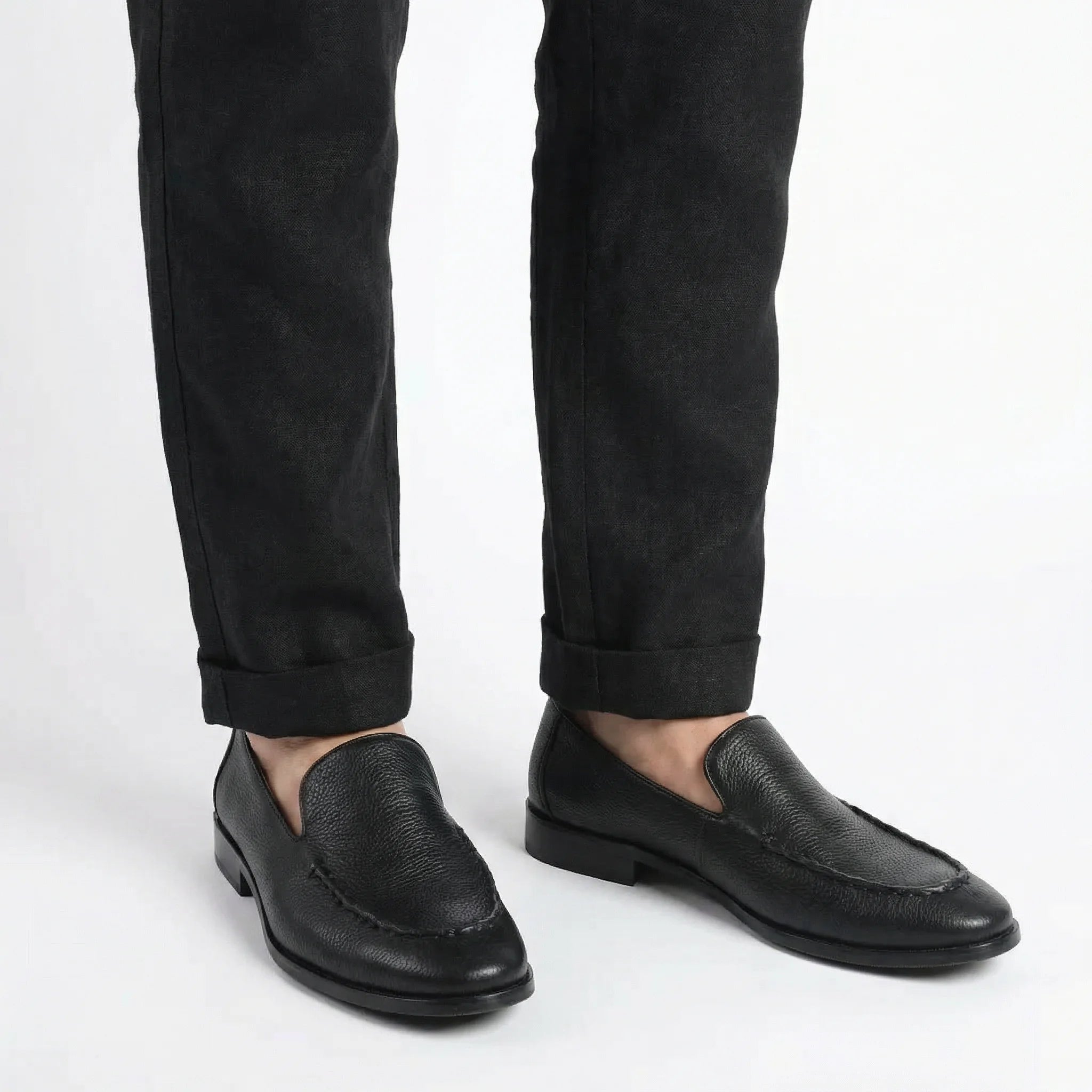 Donato Driving Loafer - Black