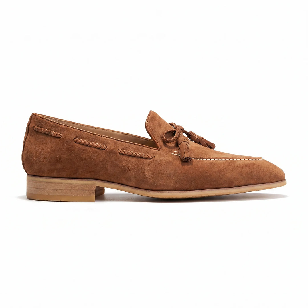 Luciano Tassel Loafer - Cognac Brown