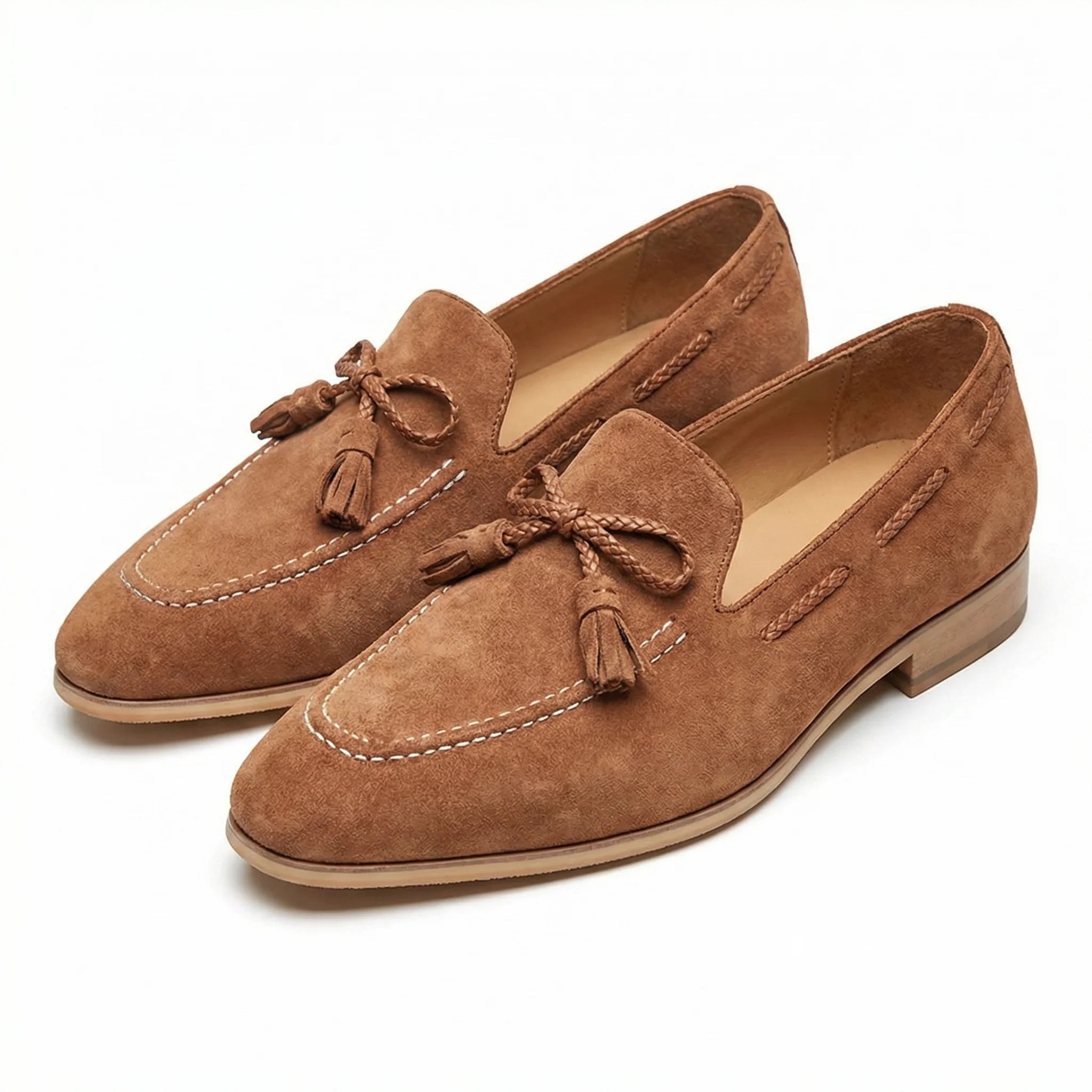 Luciano Tassel Loafer - Caramel