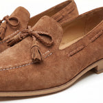 Load image into Gallery viewer, Luciano Tassel Loafer - Cognac Brown
