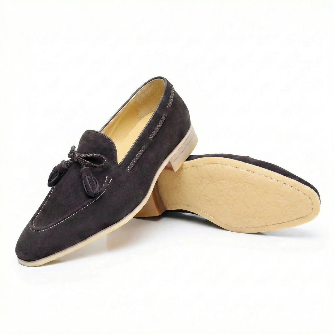 Luciano Tassel Loafer - Coffee