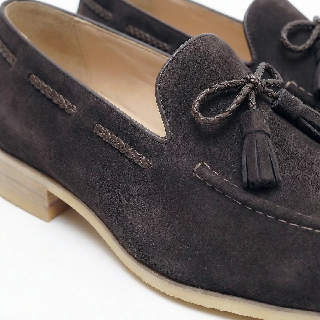 Luciano Tassel Loafer - Coffee