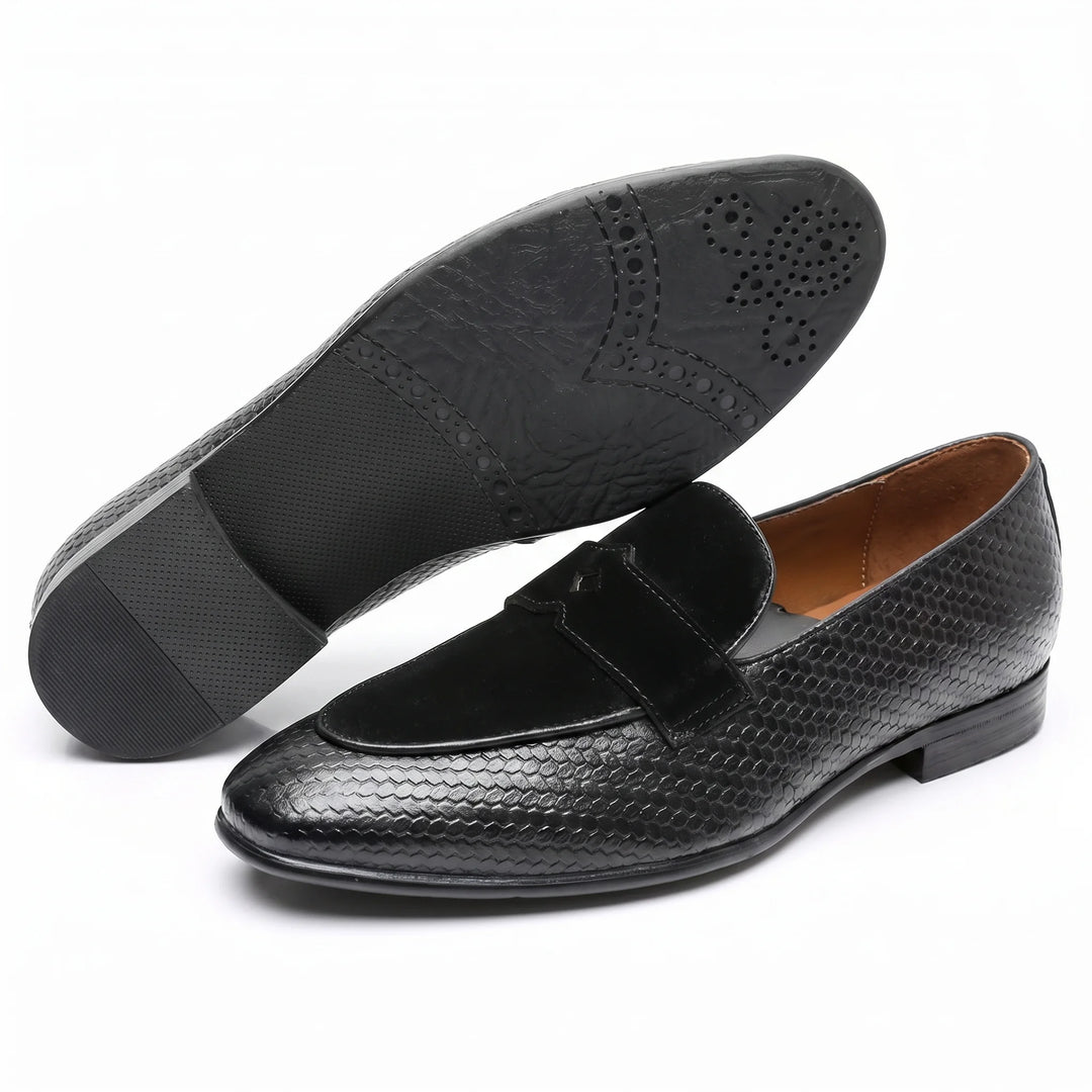 Ravello Penny Loafer - Black
