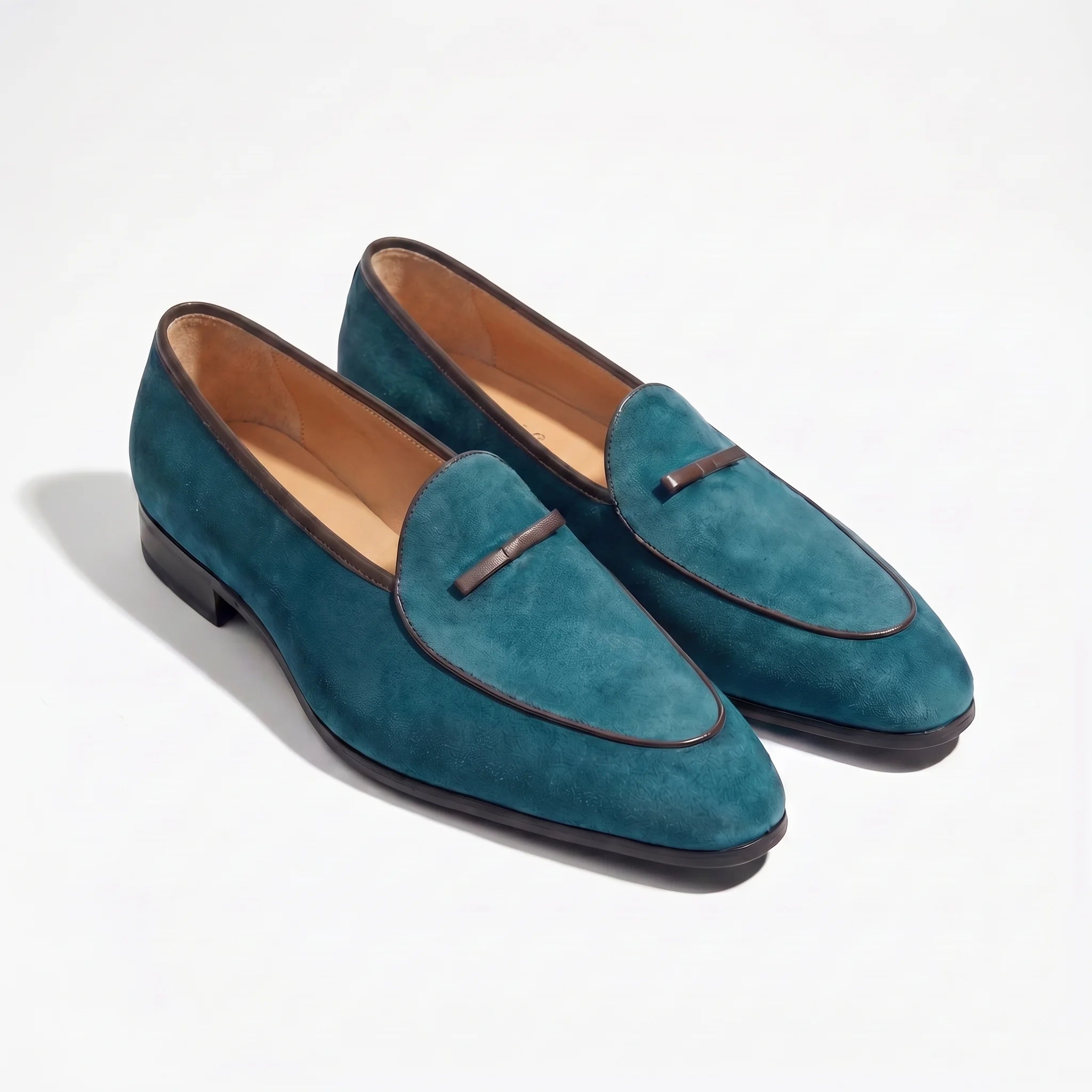 Firenze Bow-Tie Loafer - Olive Green