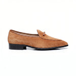 Load image into Gallery viewer, Firenze Bow-Tie Loafer - Caramel
