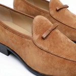 Load image into Gallery viewer, Firenze Bow-Tie Loafer - Caramel
