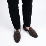 Load image into Gallery viewer, Firenze Bow-Tie Loafer - Coffee
