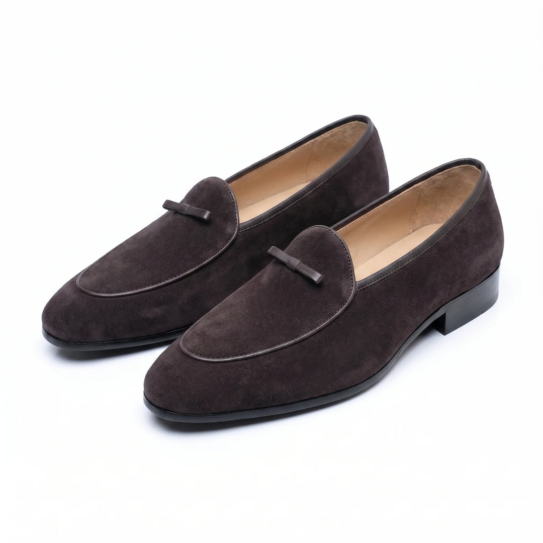 Firenze Bow-Tie Loafer - Coffee