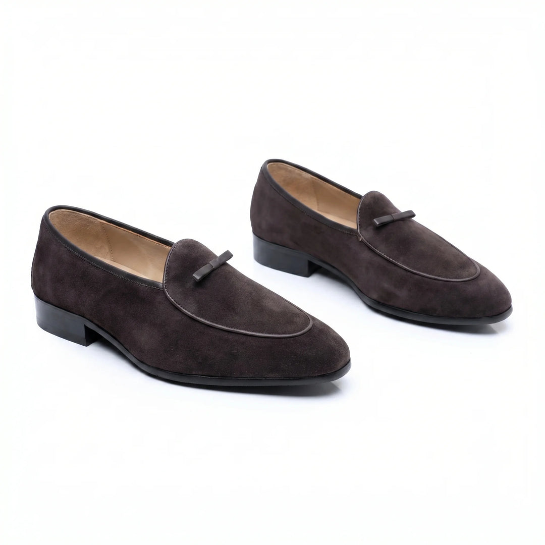 Firenze Bow-Tie Loafer - Coffee