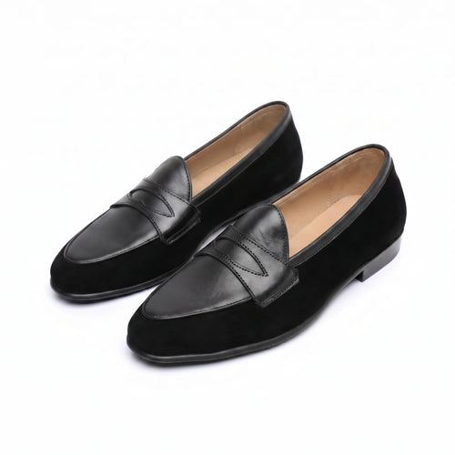 Amalfi Penny Loafer - Black