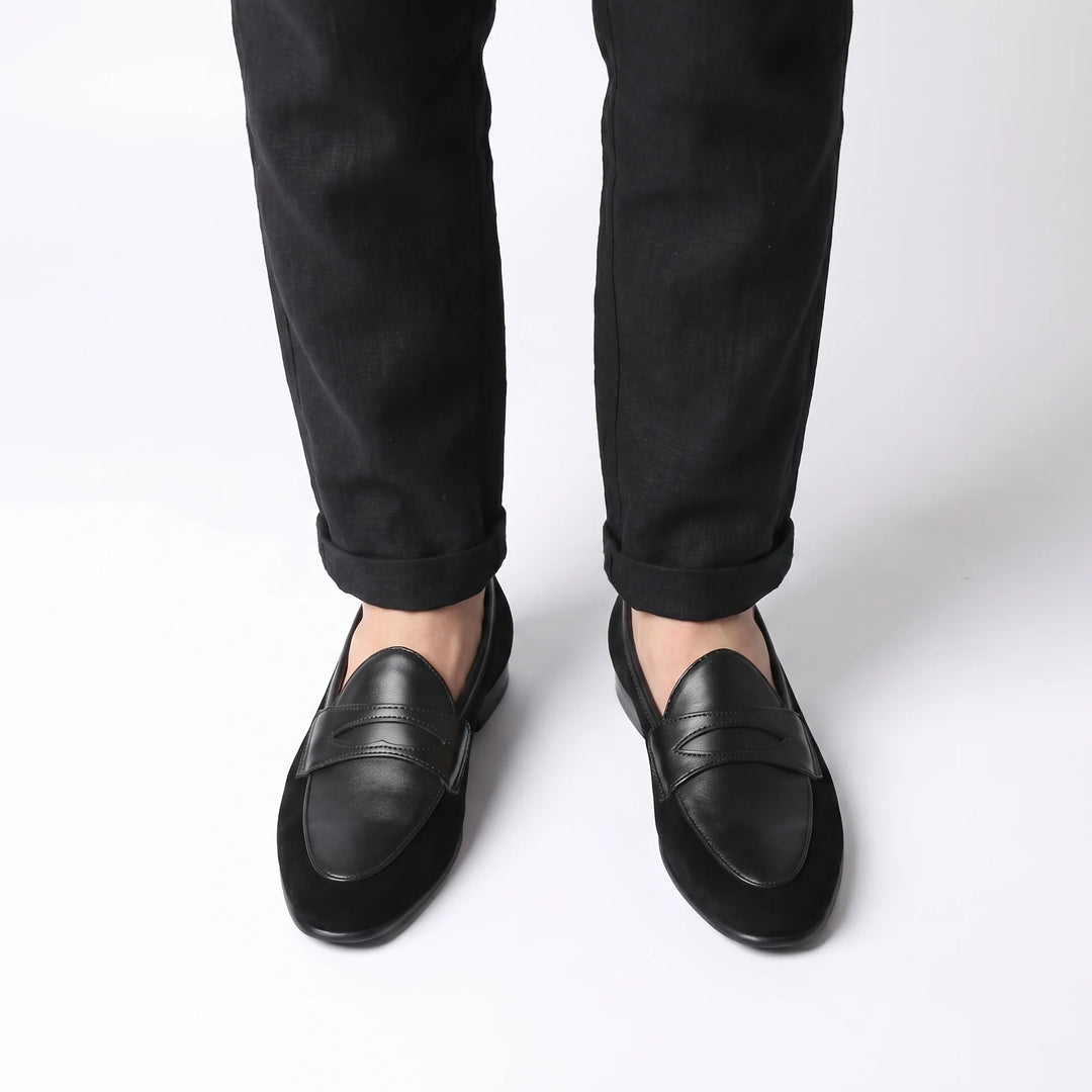 Amalfi Penny Loafer - Black
