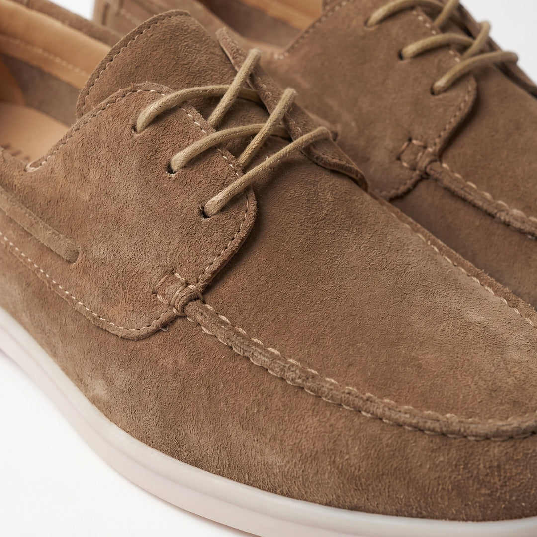 Siena Lace-Up Loafer - Brown