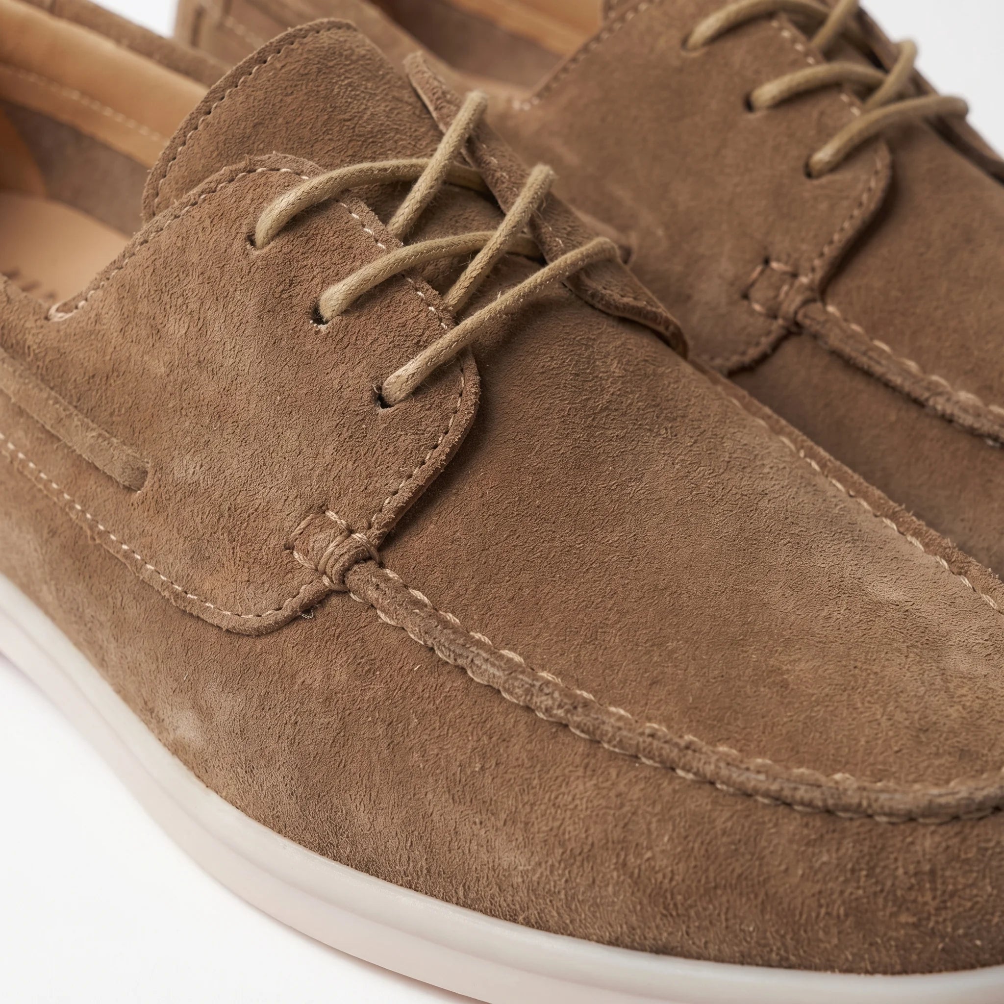 Siena Lace-Up Loafer - Brown