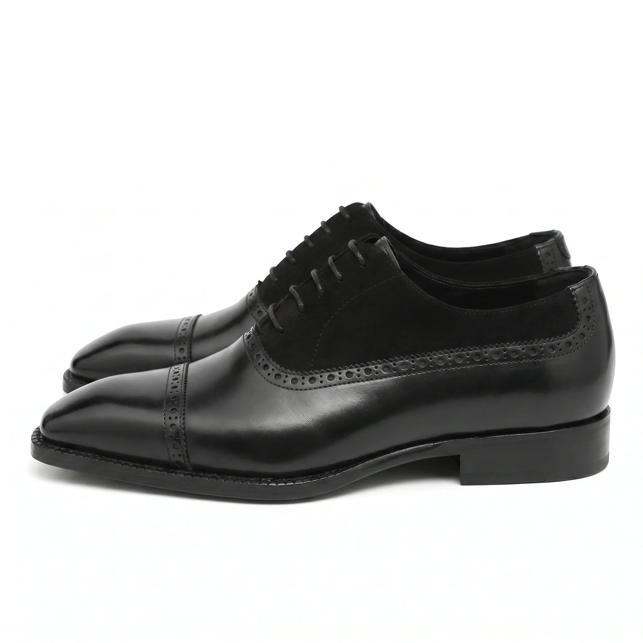 Venezia Oxford Cap Toe - Black