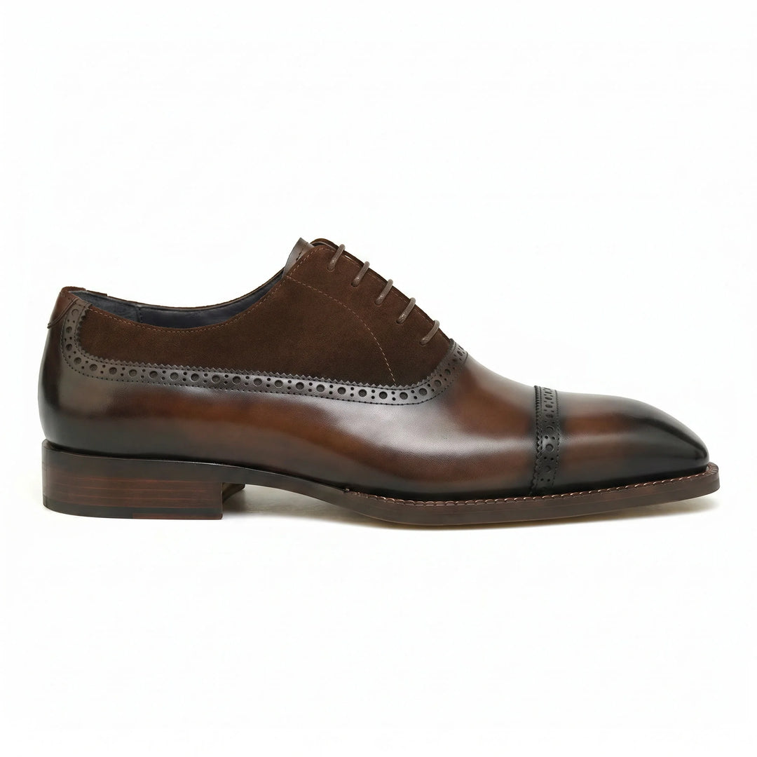 Venezia Oxford Cap Toe - Coffee