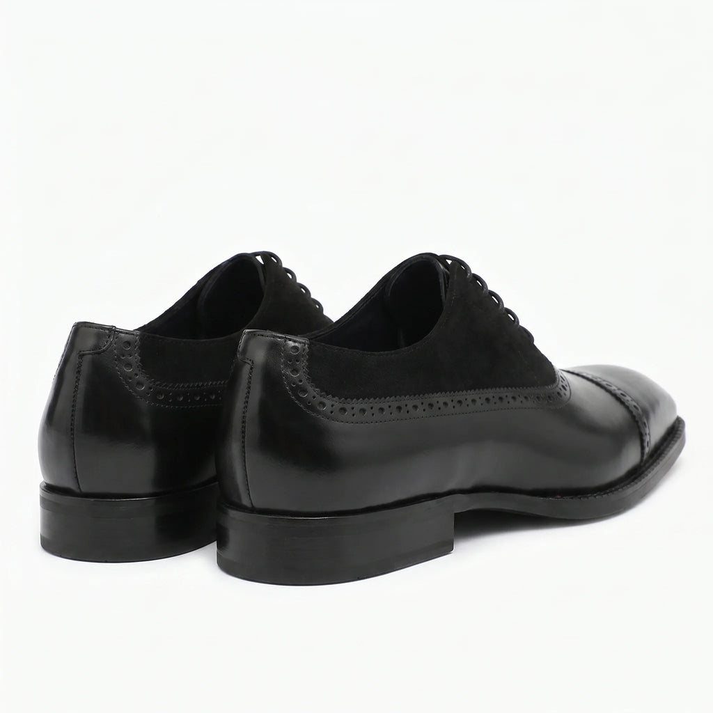 Venezia Oxford Cap Toe - Black