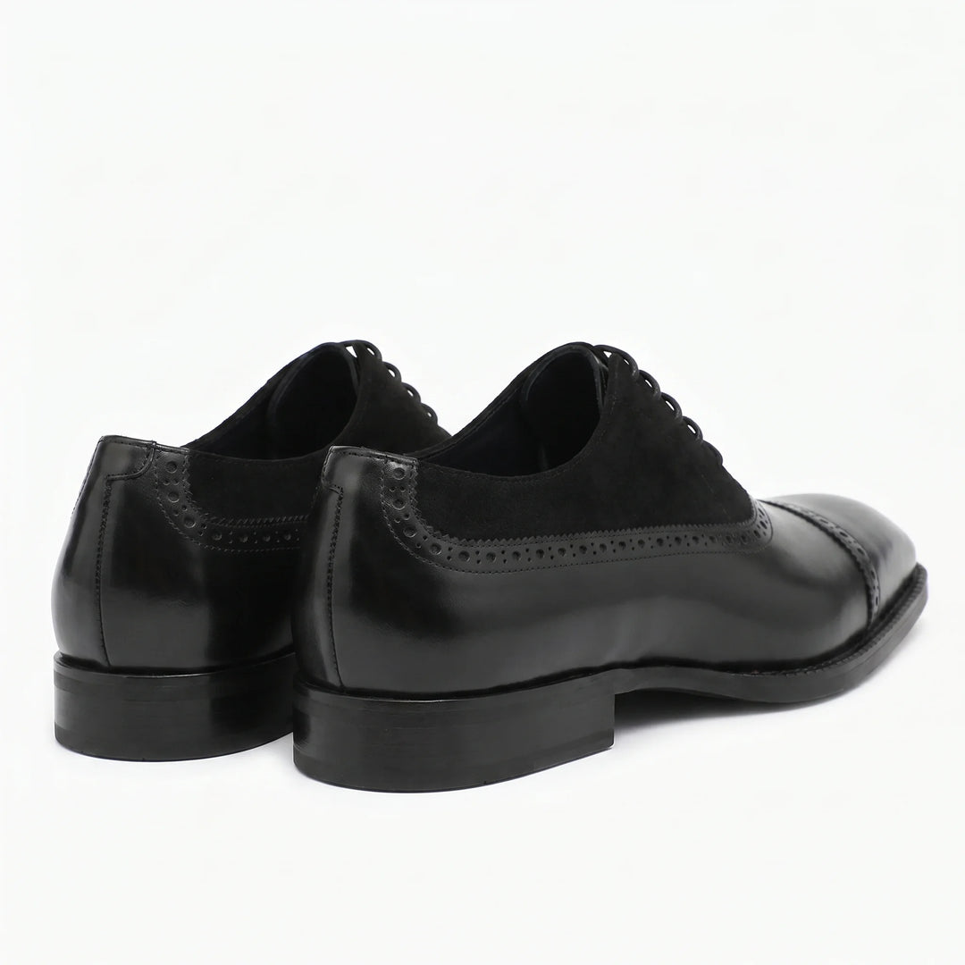 Venezia Oxford Cap Toe - Black