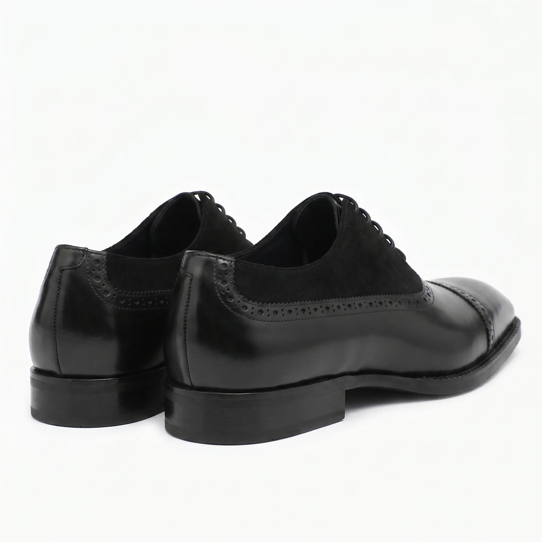 Venezia Oxford Cap Toe - Black