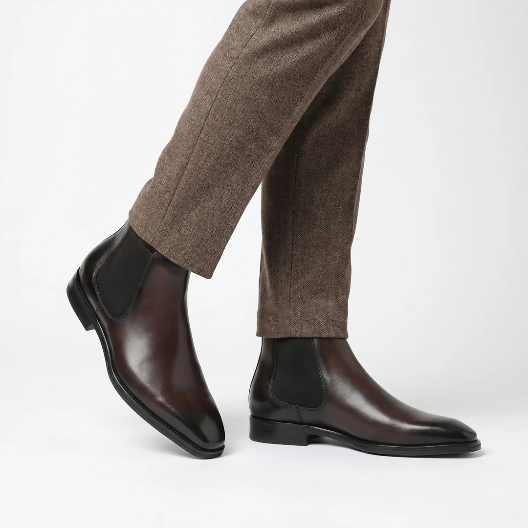 Shelby Chelsea Boot - Cognac Brown