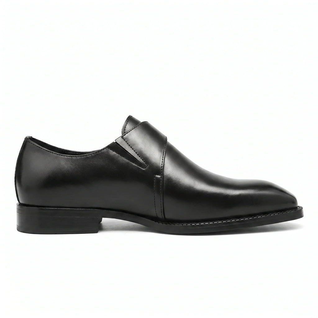 Romano Monk Strap - Black
