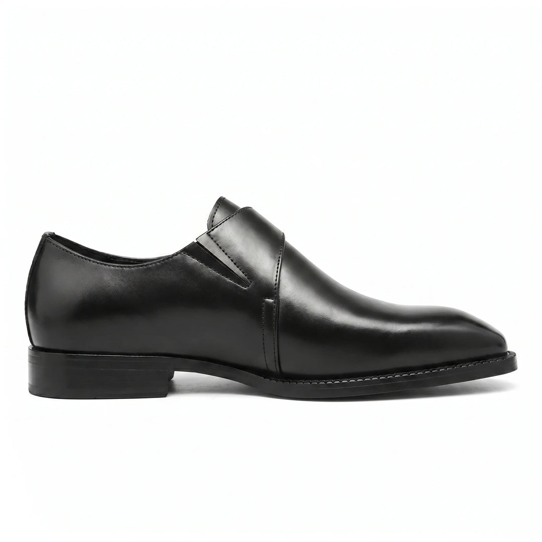 Romano Monk Strap - Black