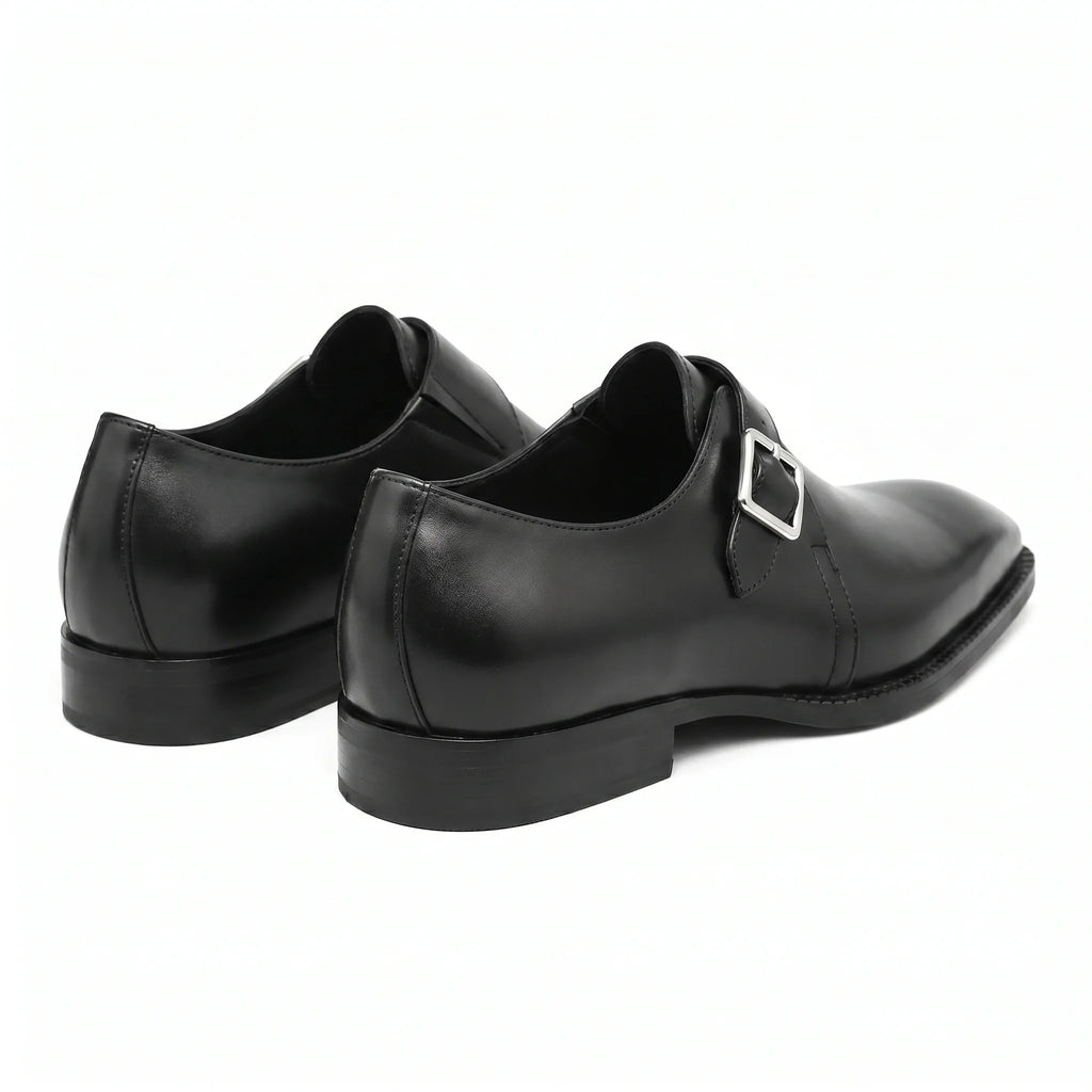 Romano Monk Strap - Black
