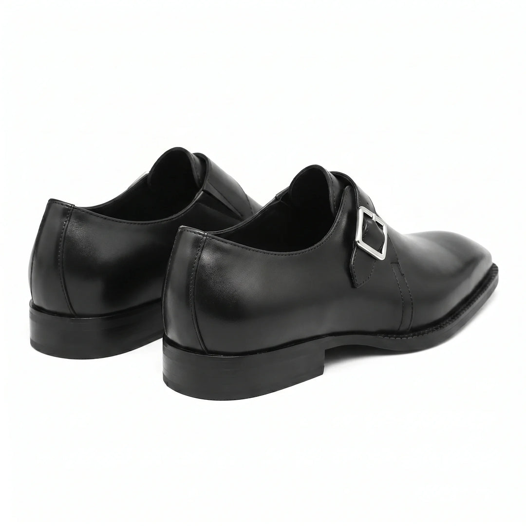 Romano Monk Strap - Black